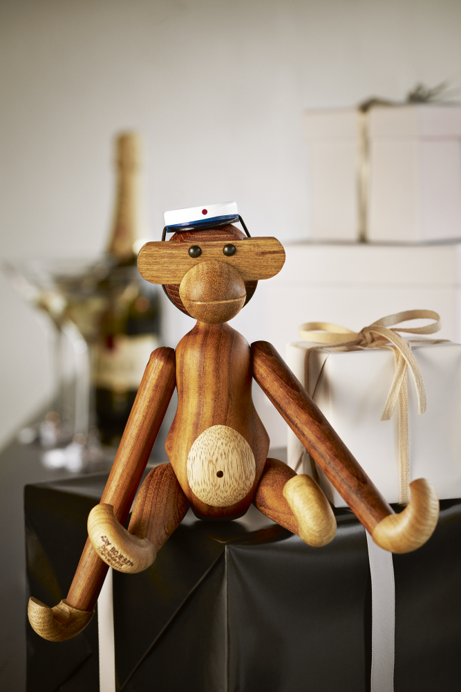 Kay Bojesen Studenterhue til abe, stor - blå - Bahne